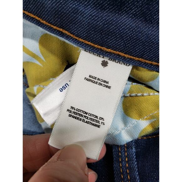 Lucky Brand Jeans Size 10 Womens Blue Stretch Pants Dark Mid Rise Sofia Bootcut - Picture 4 of 13